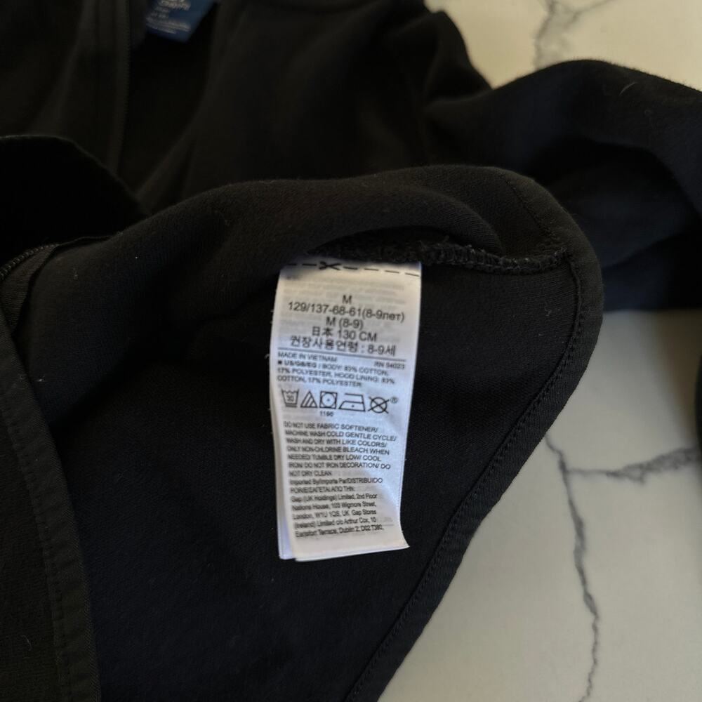 Gap Gapkids GapFit Kids Fit Tech Hoodie black medium - Picture 7 of 7